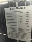 330W High-Efficiency Monocrystalline Solar Panel - Black Frame - 2