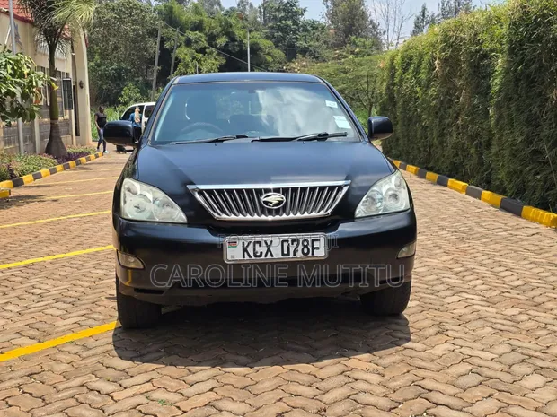 Toyota Harrier 2012 Nyeusi - 1