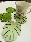 Vifuniko vya Vikombe vya Monstera (4 kwa Seti) - 2