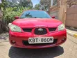 Subaru Impreza 2005 Nyekundu - 2