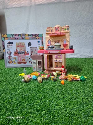 51-Piece Mini Kitchen Play Set for Kids