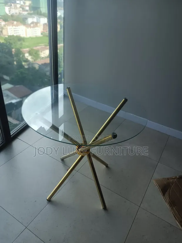Brand New Round Dining Table - Seats 4 - 1