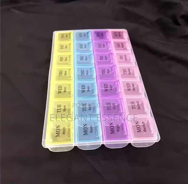 Weekly Portable Tablet Organizer - 1