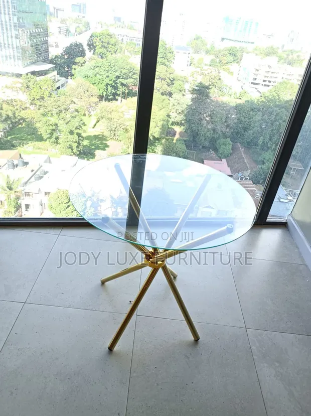 Brand New Round Dining Table (Seats 4) - 1