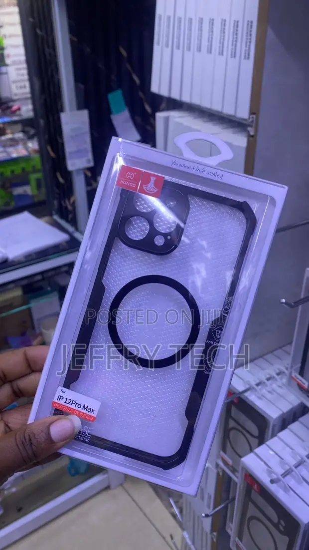 Xundd MagSafe Case ya iPhone 12 Pro Max (Clear) - 1