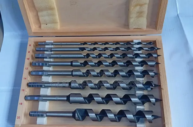 Seti ya Vipande 8 vya Auger Drill Bits - 1