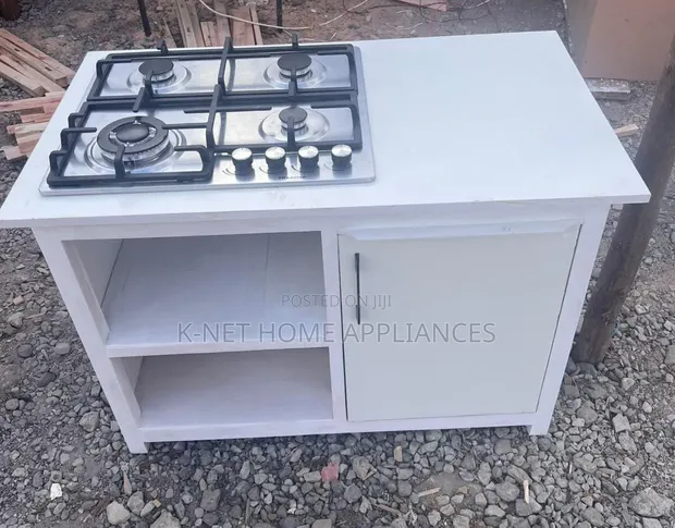 Hisense 4-Burner Gas Hob with Wok Burner - 1