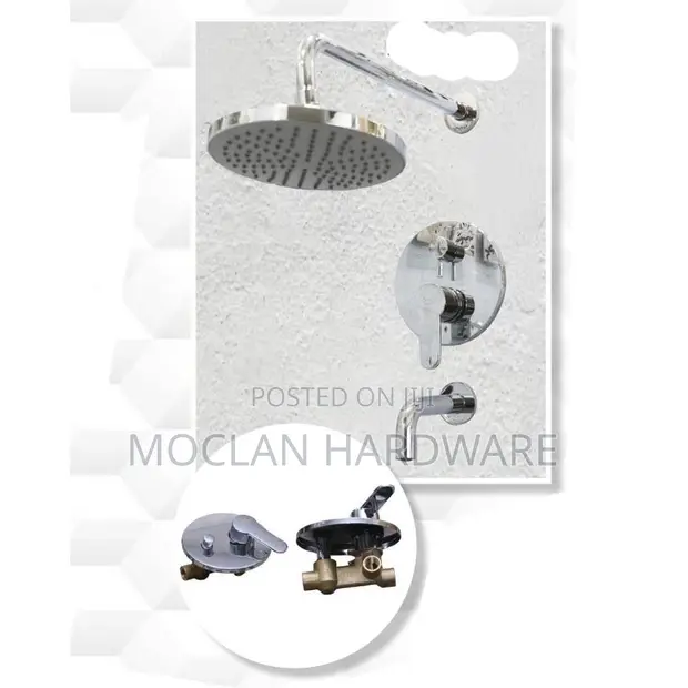 4-Way Concealed Brass Shower Mixer - Premier - 1