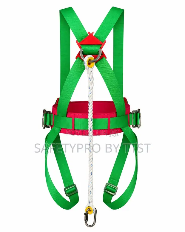 Heavy-Duty Single Hook Safety Harness - 1