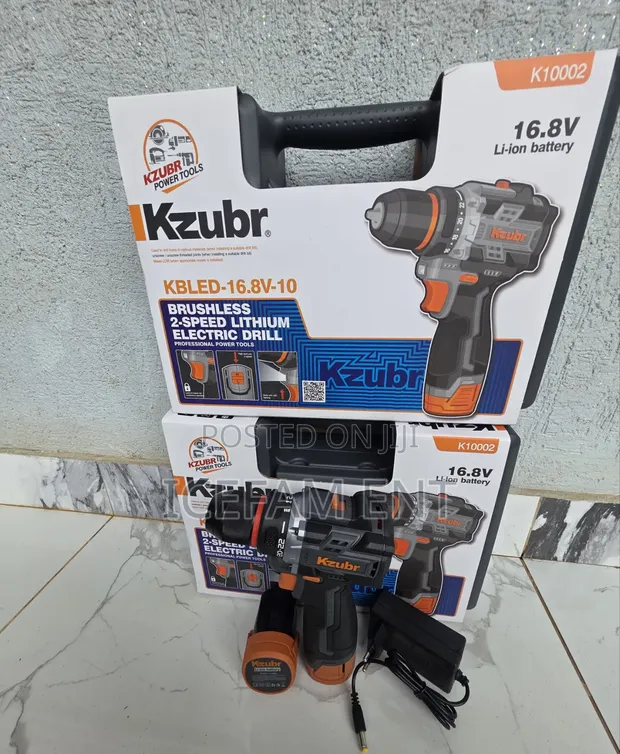 Kzubr Cordless Drill 26.8V Rechargeable - 1