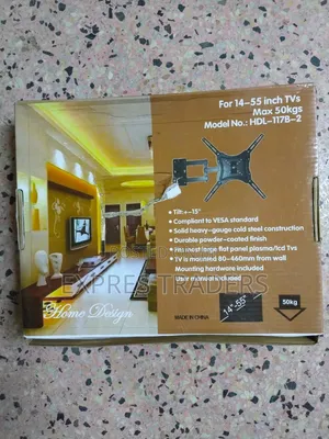 14"-55" TV Wall Bracket - Inazunguka