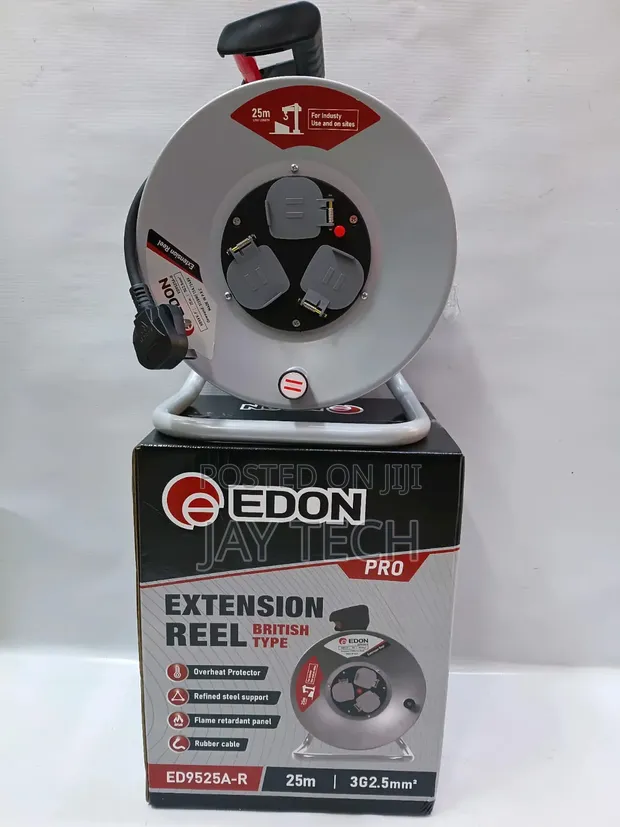 NSI 50m 2.5mm Reel Extension Cable - 1