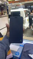 Kifaa cha Kufunika Mkoba wa Ngozi wa Bluu Nyeusi kwa Samsung A55 - 2
