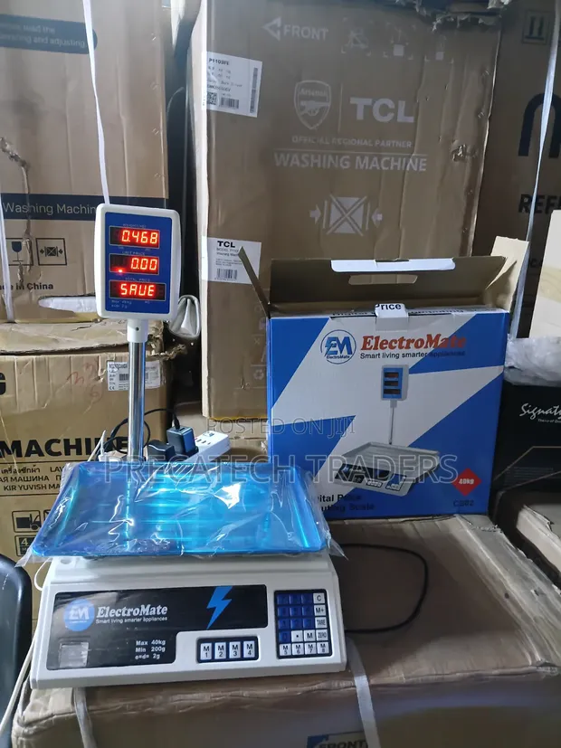 ElectroMate 40KG Digital Price Computing Scale - 1