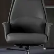 Modern Manager's High-Back Leather Executive Chair - Office Seat - 4