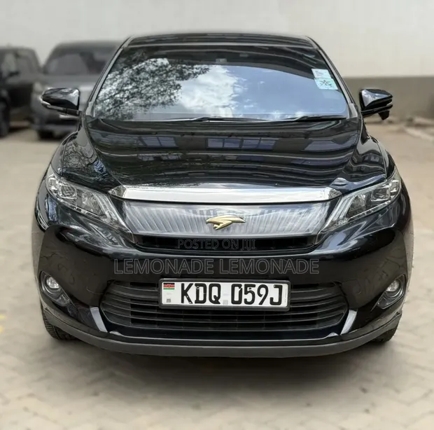 Toyota Harrier 2.0 4WD 2017 Nyeusi - 1