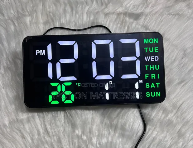 Saa ya Kuta ya Digital LED - Utoaji Nchi Nzima - 1