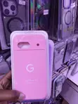 Kifaa cha Pink Liquid Silicone kwa Google Pixel 8a - 2