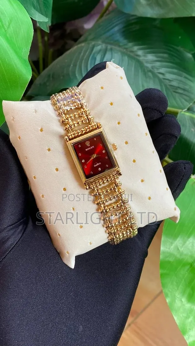 Small Square Analog Dress Watch - 1