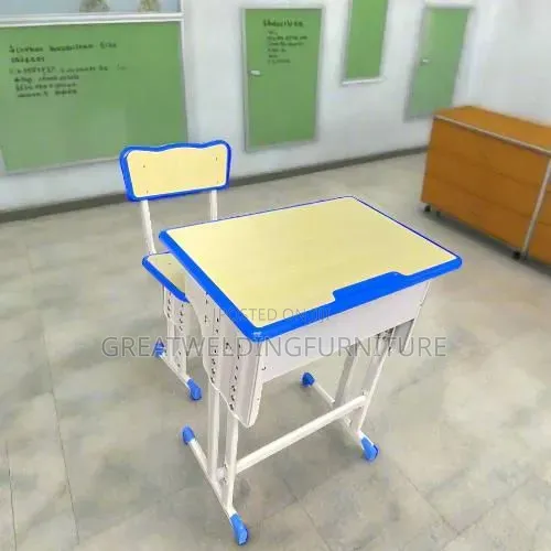 Modern Ergonomic Adjustable Study Desk and Chair Set - 1
