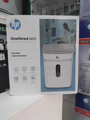 HP OneShred 12CC Cross-Cut Shredder - 12 Sheets