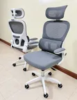 Kiti cha Ofisi cha Ergonomic Nyeusi - 2