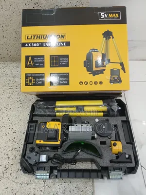 Lithium-Ion Laser Line Level