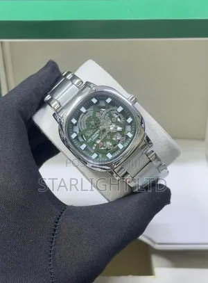 Silver Stainless Steel Wristwatch
