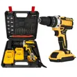 26pc Hand Drill Screw Set na Betri 2 Zinazochajiwa - 2