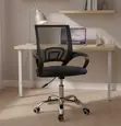 Clerical Mesh Office Chair - Black - 4