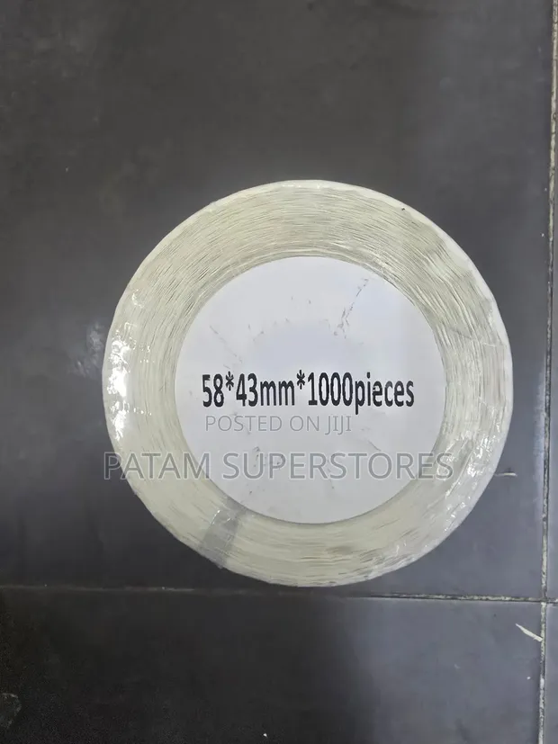 Rola za Lebo za Thermal 58x43mm (1000pcs) - 1