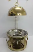 Elegant 8-Litre Gold Chafing Dish Food Warmer - 5
