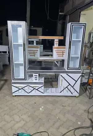 Elegant 5.2ft TV Stand with Two-Sided Cabinet