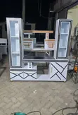 Elegant 5.2ft TV Stand with Two-Sided Cabinet - 1