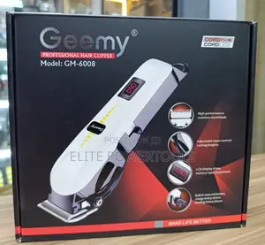 Geemy Professional Cordless Hair Clipper GM-6008