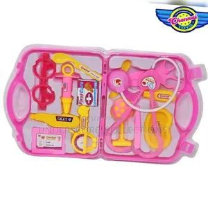 Plastic Doctor Pretend Play Toy Set (Pink)