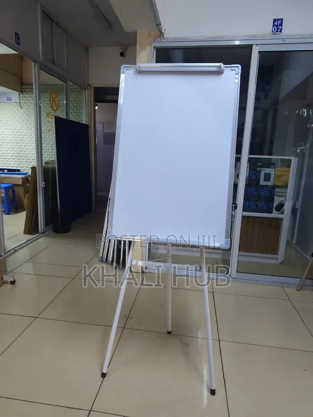 Stendi Mpya ya Flipchart na Whiteboard (90x60cm) - 1