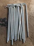L-Bolts Foundation Anchor Bolts - 4