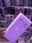 Kifaa cha Rangi ya Zambarau cha Google Pixel 6 Pro cha Silicone chenye Nguo Ndani - 2