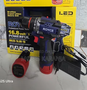 Royce 16.8V Cordless Drill Driver Tool