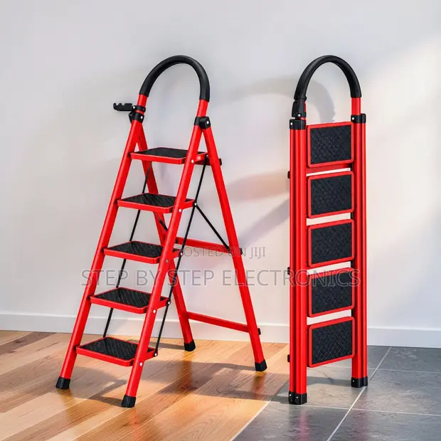 Heavy Duty Folding Step Ladder (2-5 Steps) - 1