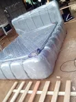 Luxury Grey Bubble Bed with Mattress - 1