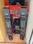 Nobel 2.1 Multimedia Sound System with LED Lights - 1