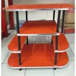 Flowered-Shaped Wooden TV Stand - 2