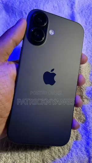 Apple iPhone 16 Plus 128GB Nyeusi