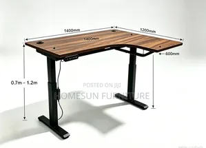 L-Shape Electric Desk 1.4m x 1.2m