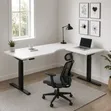 L-Shape Electric Desk 1.4m x 1.2m - 2