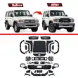 Toyota Land Cruiser FJ79 Facelift Kit (2007-2024 Upgrade) - 1