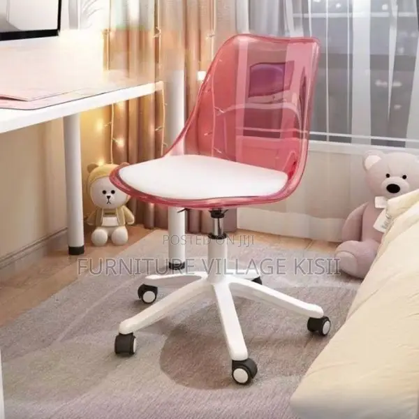 Clear Acrylic Swivel Eames Chair - Brand New - 1