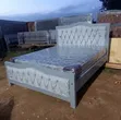 Grey 5x6 Mocket Bed with Mattress - 1